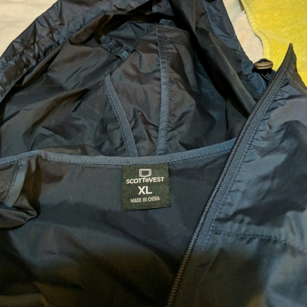ScottieVest Windbreaker Dark Blue Mens XL